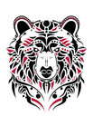 Tribal Cali Bear - CalCodeWear