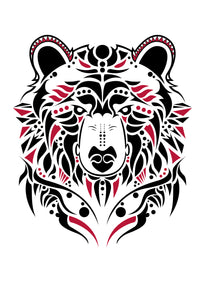 Tribal Cali Bear - CalCodeWear