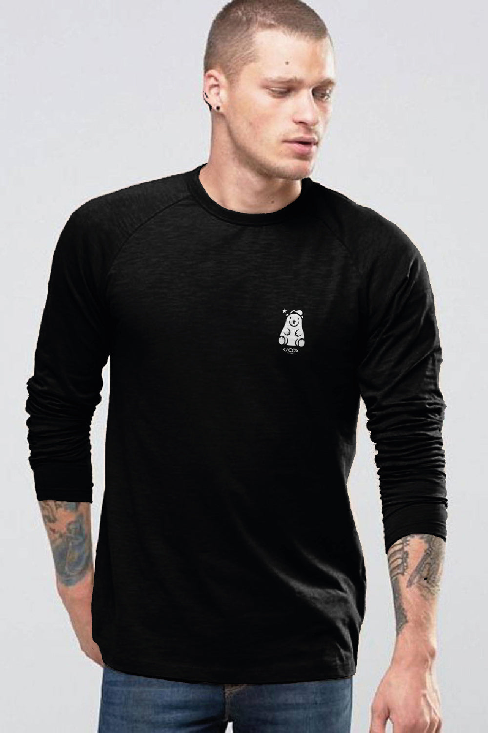 Men's Long Sleeve California Republic Shirt - CalCodeWear