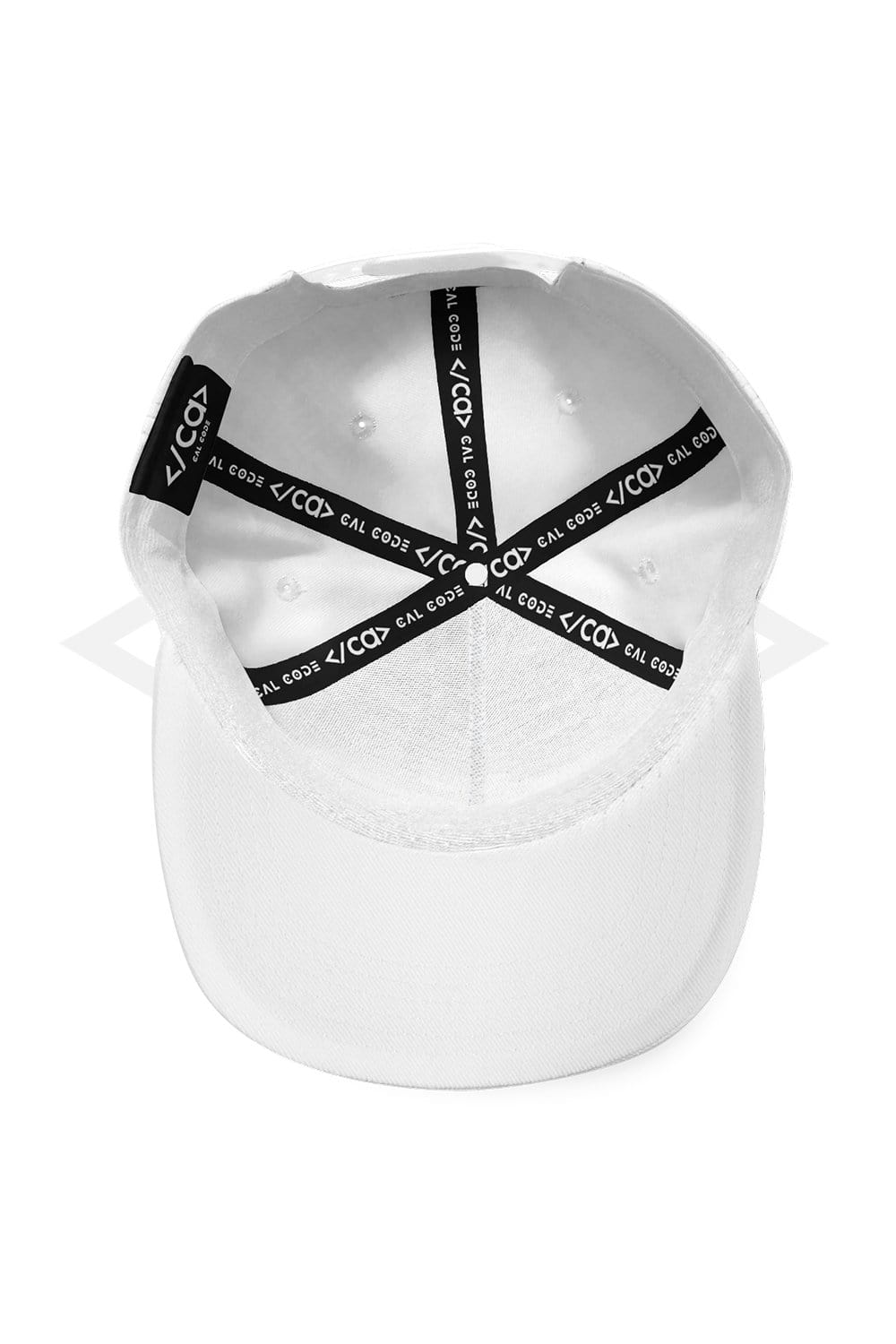 White Cal Code Cap - CalCodeWear