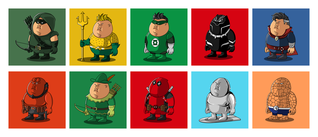 Gordito Characters - CalCodeWear