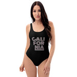 Women's California Retro One-Piece Swimsuit - CalCodeWear