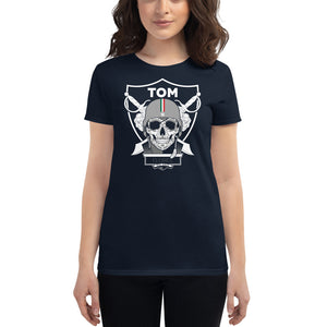 Women's Tom Flores Raiders T-Shirt - CalCodeWear